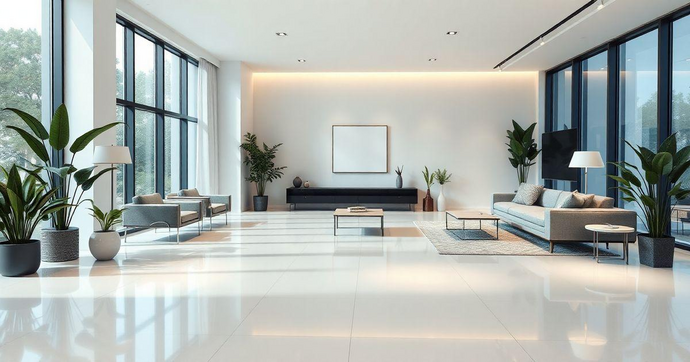 Piso Cimento Queimado Branco: Estilo e Versatilidade