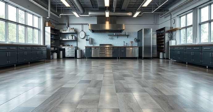 Piso Cozinha Industrial: Durabilidade e Estilo