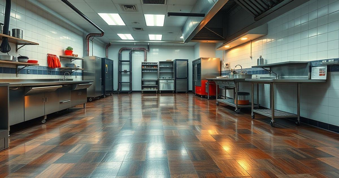 Como Escolher o Melhor Piso de Cozinha Industrial para Seu Negócio
