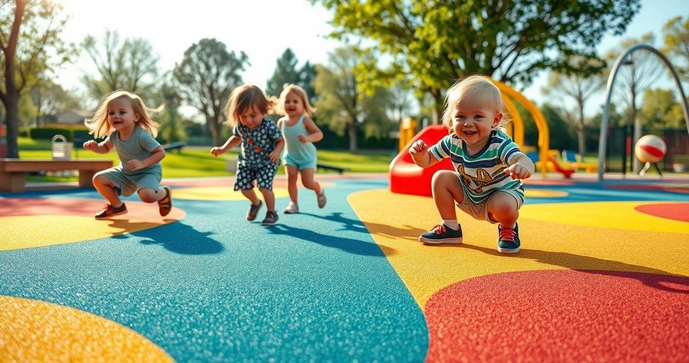 Como escolher o piso emborrachado para parquinho ideal para segurança e conforto