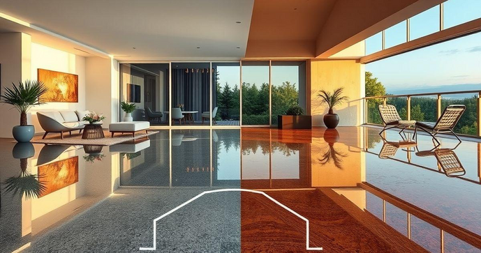 Como a Argamassa Epóxi para Piso Transforma Espaços Internos e Externos