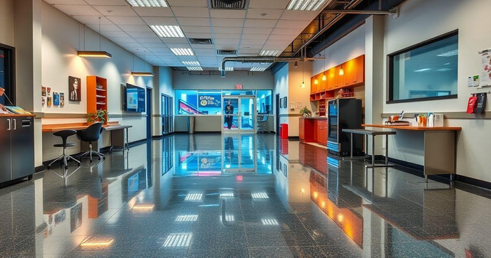 Como escolher o piso epoxi antiderrapante ideal para sua área