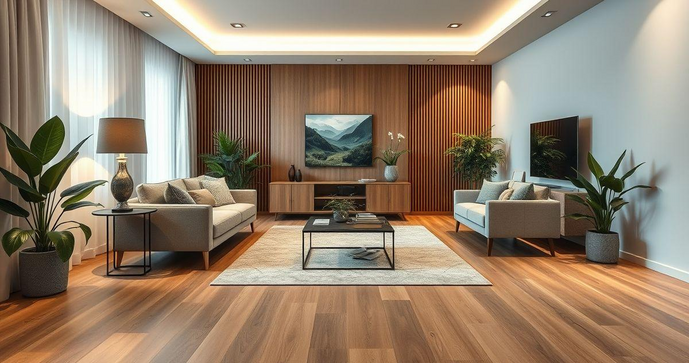 Piso Laminado de PVC: Vantagens e Dicas para Escolher o Ideal