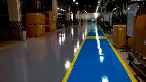 pintura de piso com tinta epóxi